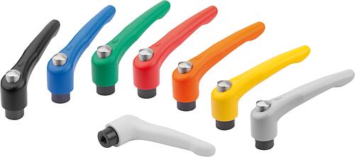 Klemmhebel Zinkdruckguss mit Innengewinde und S...