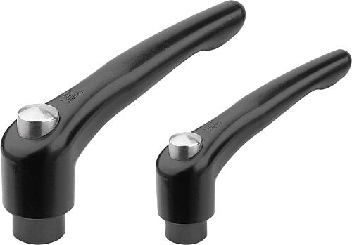 Klemmhebel mit Innengewinde und Schutzkappe, se...