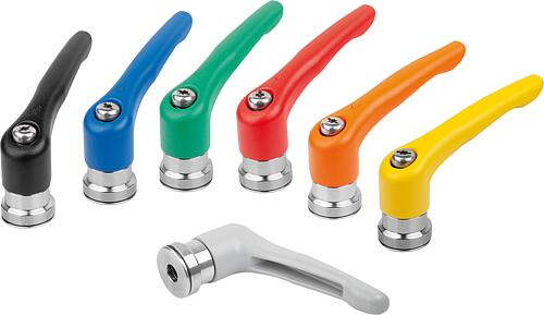 Klemmhebel Zink mit Innengewinde und Spannkraft...