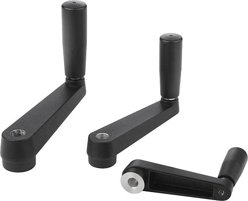 Handkurbeln aus Aluminium