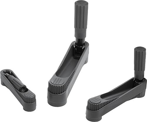 Handkurbeln mit Sicherheits-Zylindergriff