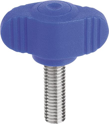 Flügelgriffe "Miniwing" Kunststoff visuell-dete...