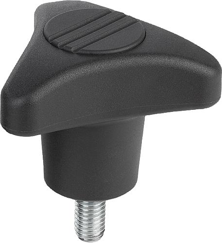 Dreisterngriff mit Außengewinde