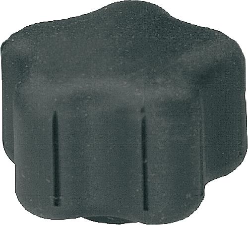 Fünfsterngriffe mit Innengewinde