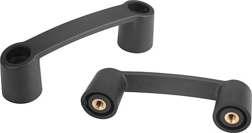 Bügelgriffe Kunststoff schmal, Montage von der ...