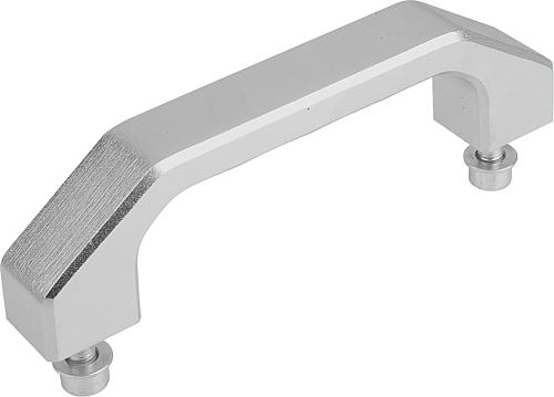 Bügelgriffe Edelstahl mit beidseitiger Schräge,...