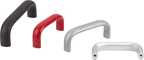 Bügelgriffe Aluminium pulverbeschichtet oder el...