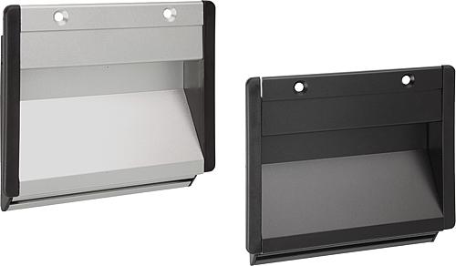 Schalengriffe Aluminium Befestigung durch 2 Sen...