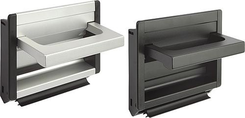 Schalengriffe Aluminium klappbar, Befestigung d...