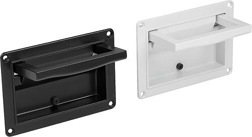 Schalengriffe Aluminium klappbar, rastend