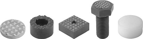 Grippers, Auflageplatten