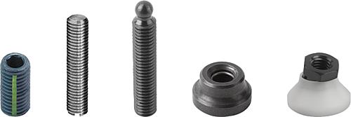 Gewindestifte und Druckstücke - inch