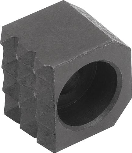 Grippers, Werkzeugstahl, viereckig mit Senkbohr...