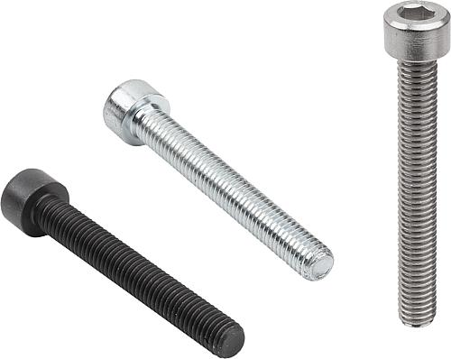 Zylinderschrauben mit Innensechskant Gewinde b...