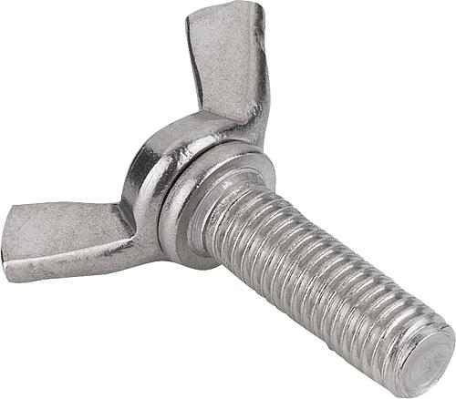 Flügelschrauben, Form AM, amerikanische Form