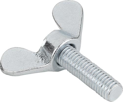 Flügelschrauben, Form DE, deutsche Form ähnlich...