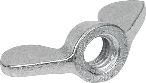 Flügelmuttern, Form DE, deutsche Form ähnlich D...