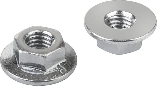 Sechskantmuttern mit Flansch