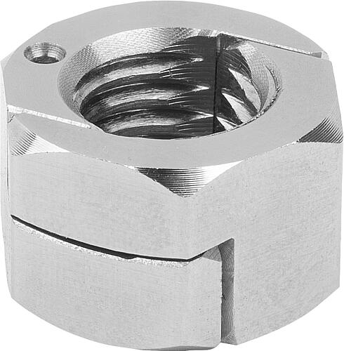 Sechskantmuttern Vergütungsstahl, teilbar ohne...