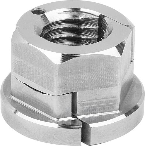 Sechskantmuttern Vergütungsstahl, teilbar mit ...
