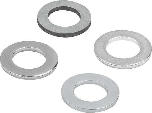 Scheiben DIN 433 Stahl oder Edelstahl