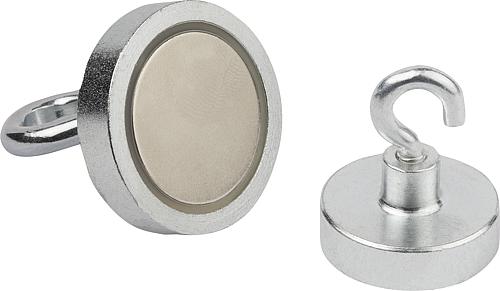 Magnete mit Haken (Flachgreifer) aus NdFeB