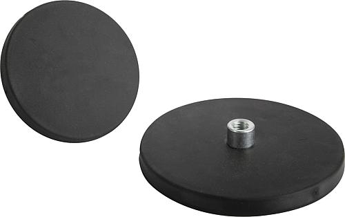 Magnete mit Gewindebuchse (Flachgreifer) aus N...