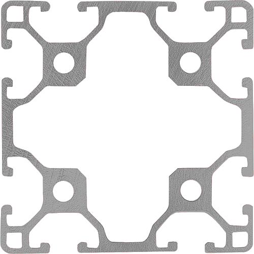 Aluminiumprofile 60x60 leicht Typ I