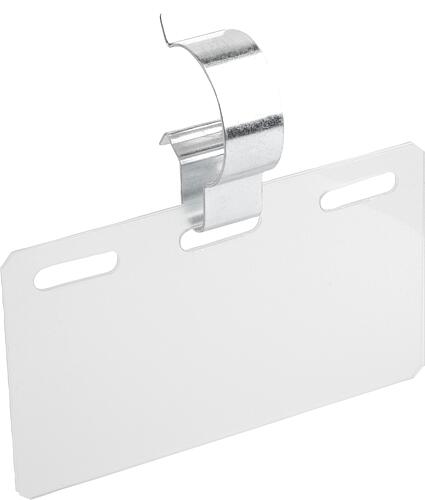 Beschriftungsträger Ø30 Typ I transparent