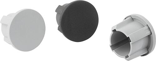 Abdeckkappen Ø30 für Profilrohre Typ I