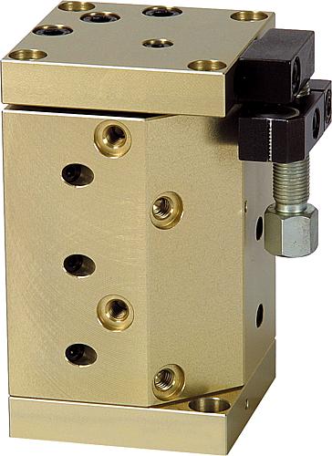 Hubeinheiten pneumatisch mit Schienenführung