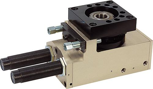 Drehmodul pneumatisch mit Hohlwelle
