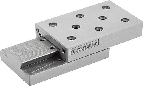 Schwalbenschwanz-Schlittenführungen mit Positi...