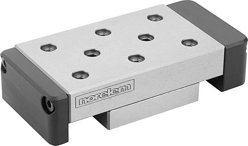 Schwalbenschwanz-Schlittenführungen mit Endans...