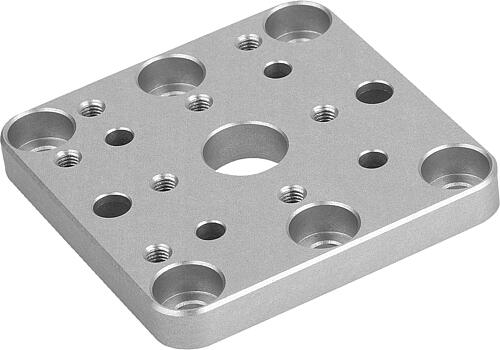 Adapterplatten für Positioniersysteme, Form A