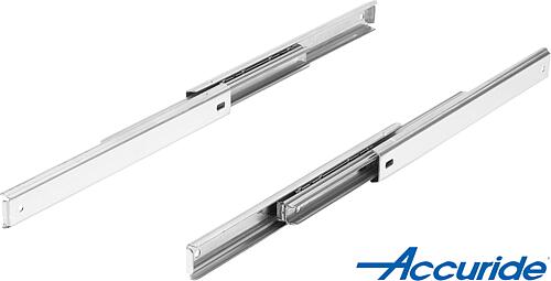 Teleskopschienen Edelstahl für Seitenmontage, V...