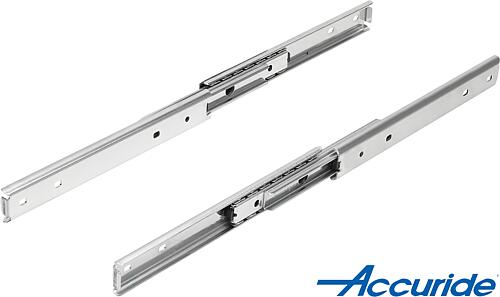 Teleskopschienen Stahl für Seitenmontage, Voll...