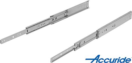 Teleskopschienen Edelstahl für Seitenmontage, ...