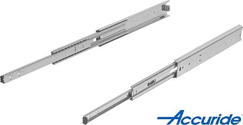 Teleskopschienen Stahl für Seitenmontage, Über...