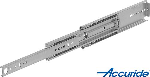 Teleskopschienen Stahl für Seitenmontage, Voll...
