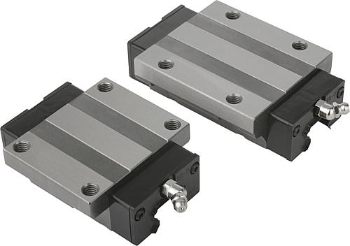 Führungswagen mit Flansch