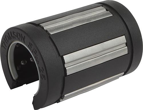 Linearkugellager mit Winkelfehlerausgleich, offen