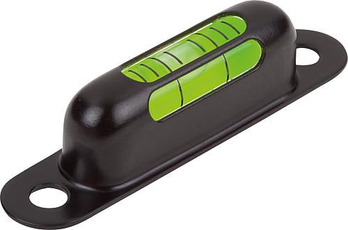 Röhrenlibellen mit Fassung zum Anschrauben, For...