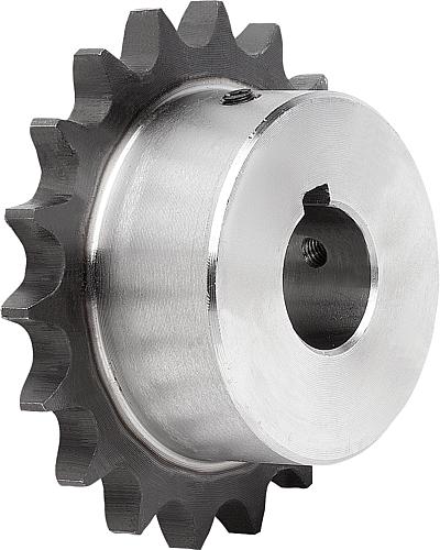 Kettenräder einfach 1/2“ x 5/16“ DIN ISO 606, ...