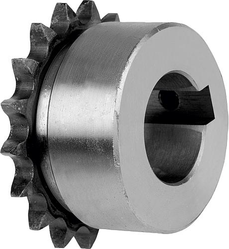Kettenräder einfach 3/8“ x 7/32“ DIN ISO 606, ...