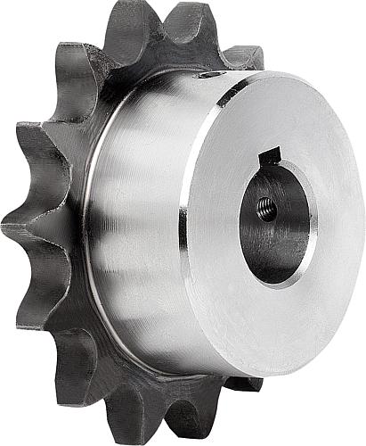 Kettenräder einfach 5/8“ x 3/8“ DIN ISO 606, e...