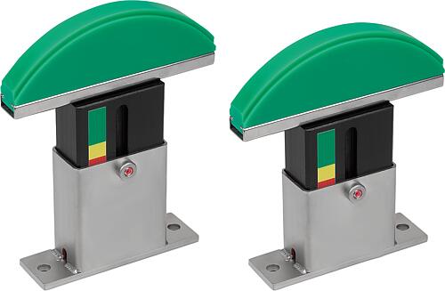 Kettenspanner Größe 1, Edelstahl mit Bogenprofil