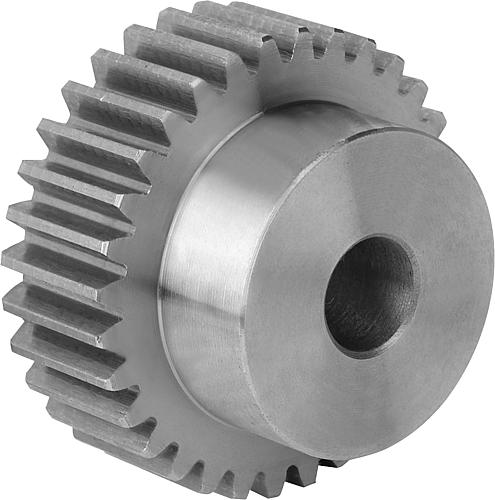 Stirnzahnräder aus Stahl, Modul 1,5 Verzahnung...