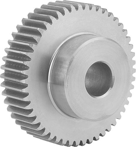 Stirnzahnräder aus Edelstahl, Modul 1 Verzahnu...