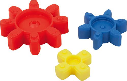 Kupplungssterne spielfrei für Elastomer-Klauen...